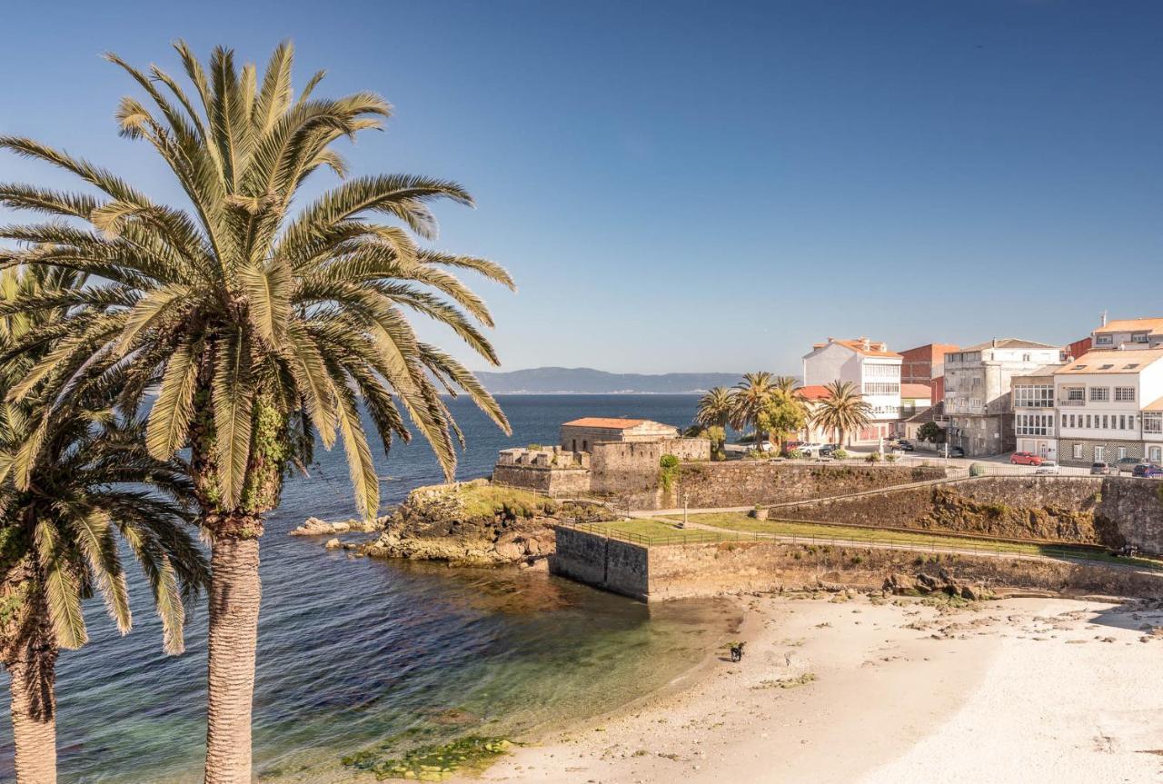 Ferienwohnung Apartamento Con Vistas Al Mar En Fisterra Exterior foto