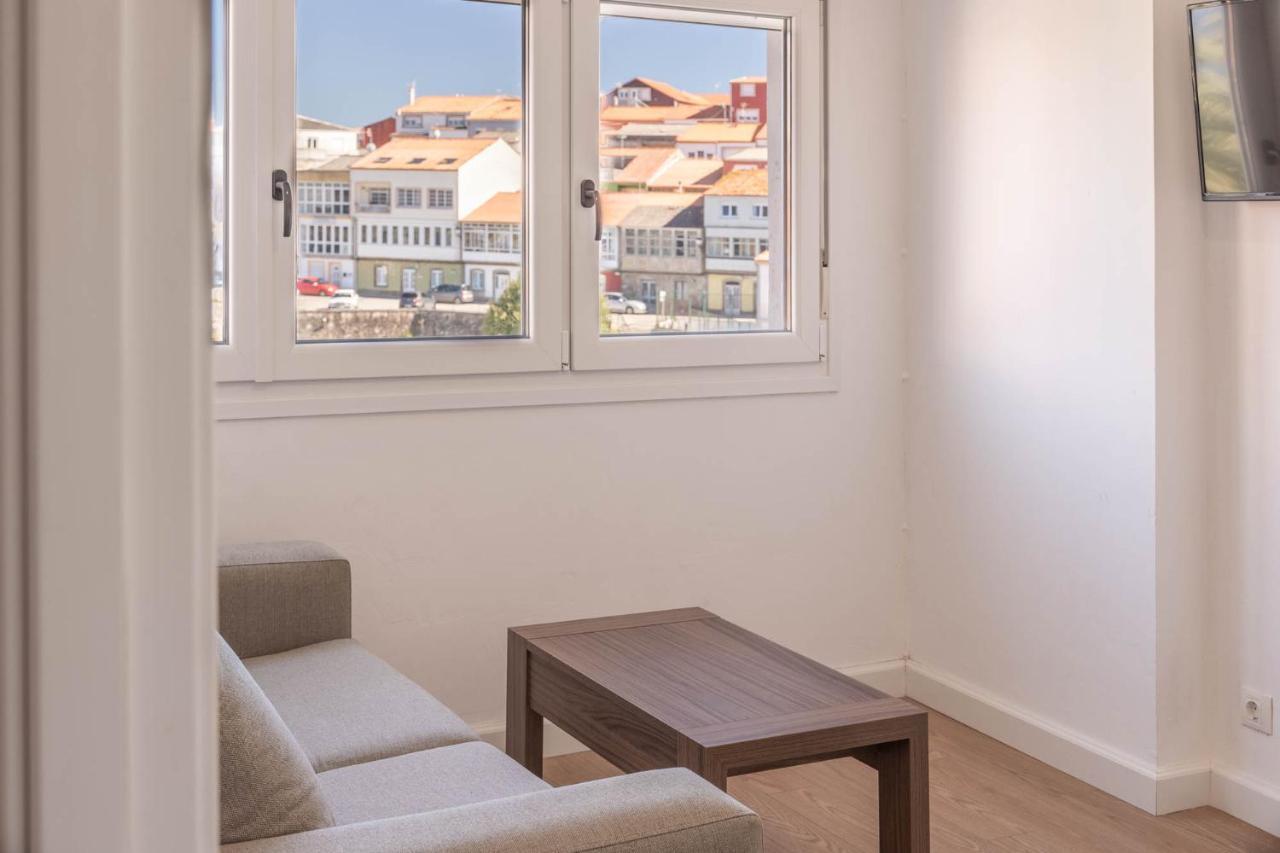 Ferienwohnung Apartamento Con Vistas Al Mar En Fisterra Exterior foto